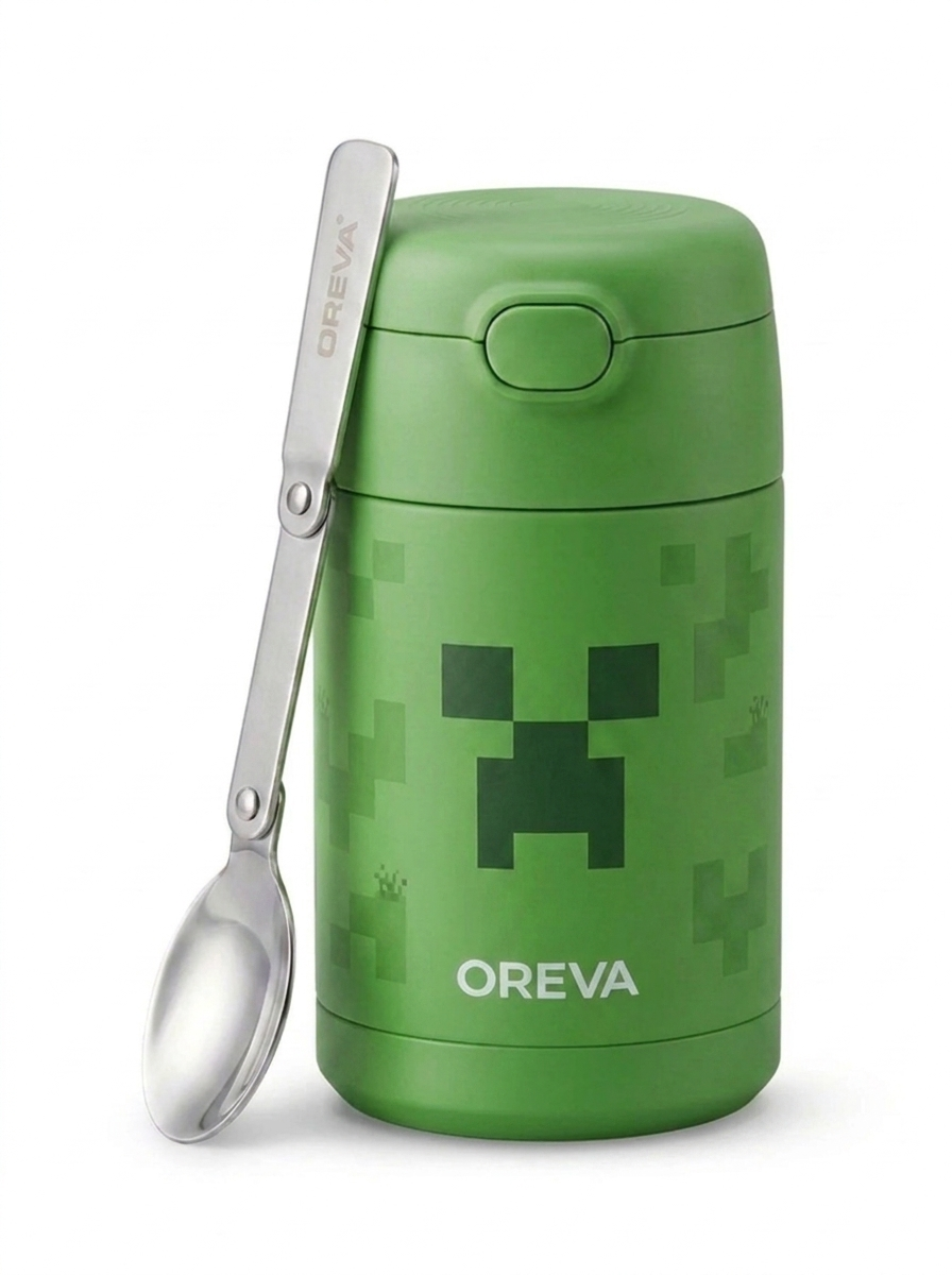 🟩 Block World 16oz OREVA FoodPod™