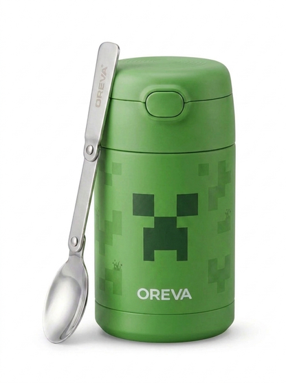 🟩 Block World 16oz OREVA FoodPod™