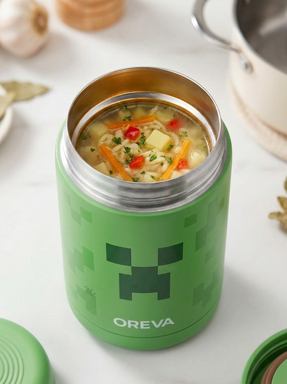 🟩 Block World 16oz OREVA FoodPod™